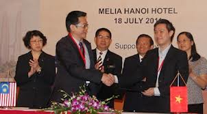 Kim ngạch trao đổi thương mại giữa Việt Nam và Malaysia